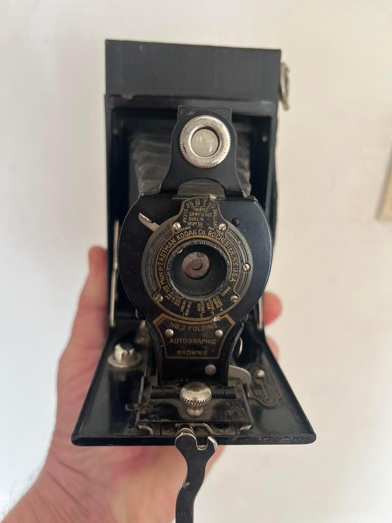 Kodak balg camera brwonie no 2, Ophalen of Verzenden, Compact, Kodak