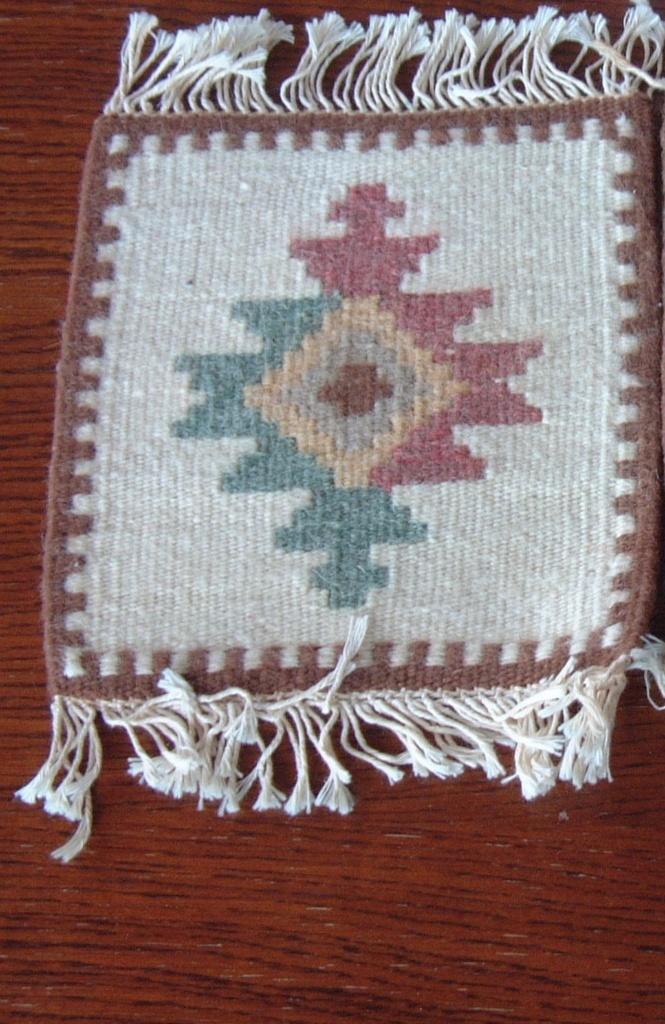 vintage wollen kleed kelim wrs. zuid Amerika of Poland nr,1, Verzamelen, Overige Verzamelen, Zo goed als nieuw, Ophalen of Verzenden