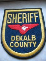 Patch - Dekalb County Sheriff 11 x 9 cm, Verzenden