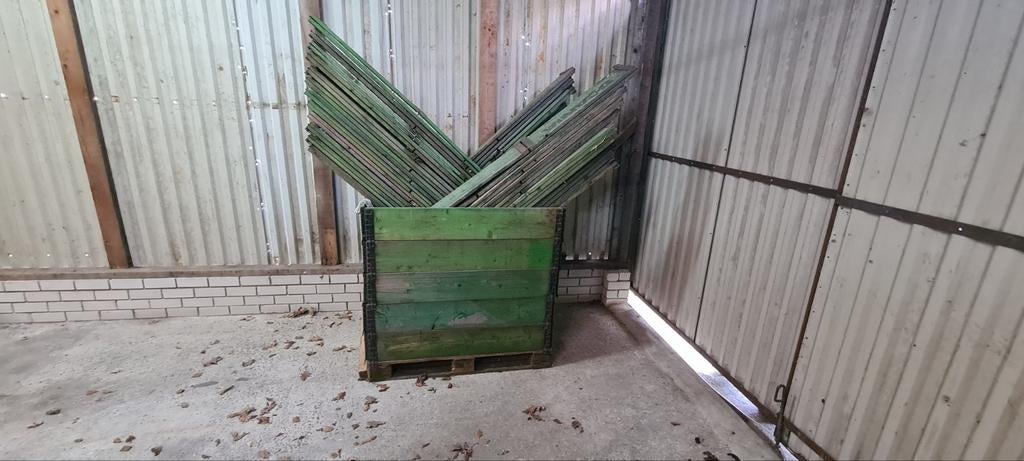Opzetranden voor europallets, Doe-het-zelf en Verbouw, Kratten en Dozen, Ophalen, Gebruikt, 100 cm of meer, Opvouwbaar