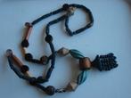 Etnische vintage Berber ketting., Ophalen of Verzenden, Zo goed als nieuw, Overige kleuren, Overige materialen