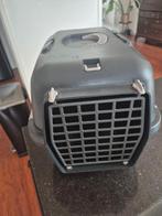 Transportbox reismand kat grijs kattenmand reis travel mand, Ophalen of Verzenden, Gebruikt