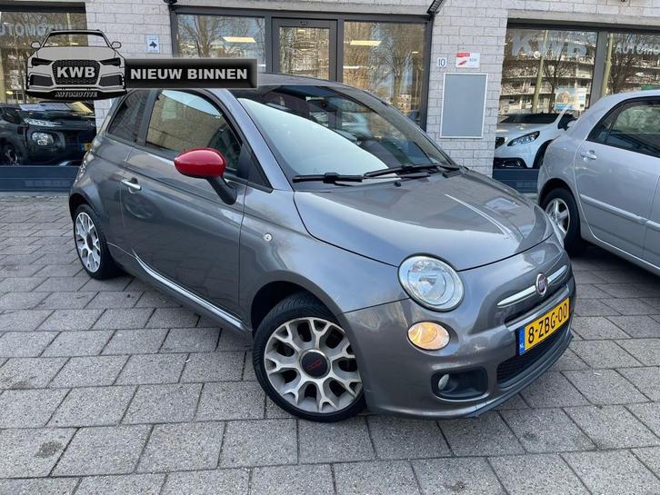 Fiat 500 0.9 TwinAir T 500S Beurt APK NAP (bj 2014), Auto's, Fiat, Bedrijf, Te koop, ABS, Airbags, Airconditioning, Alarm, Bluetooth