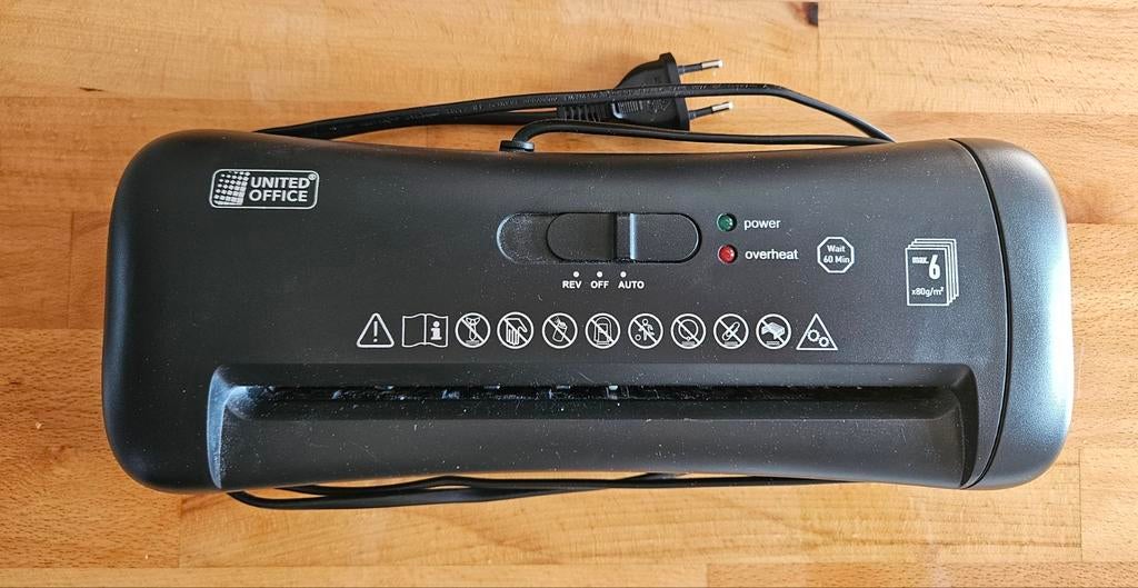 Document shredder, Ophalen