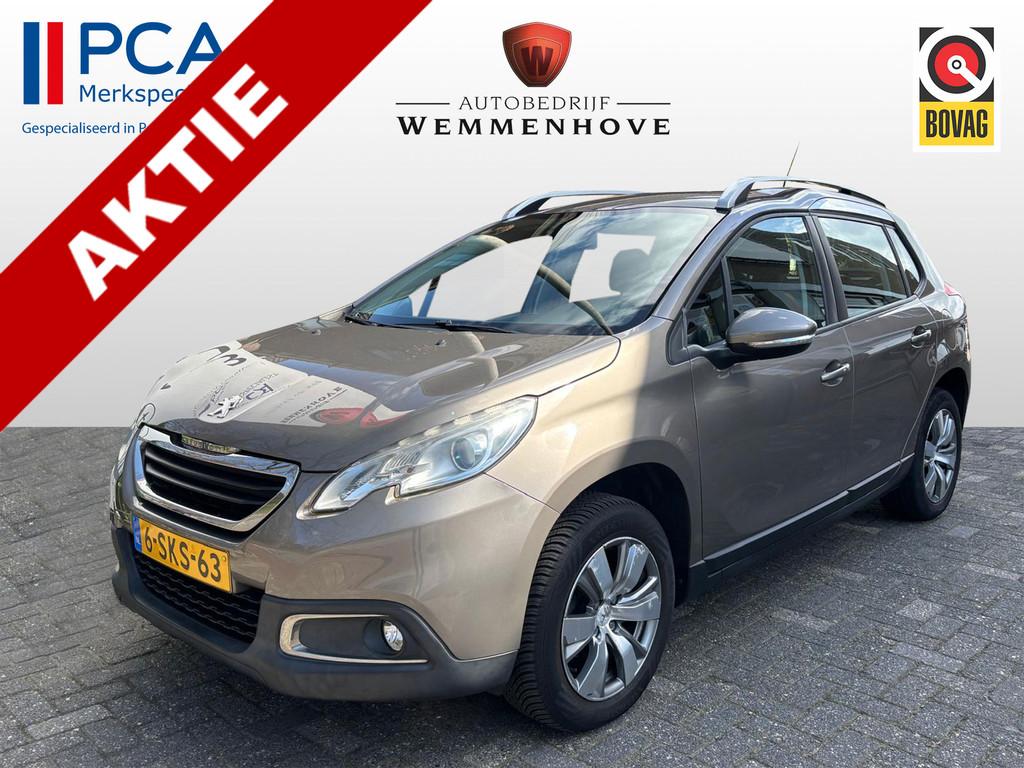 Peugeot 2008 1.2 VTi Active (bj 2013), Auto's, Peugeot, Voorwielaandrijving, Stof, Zwart, 1199 cc