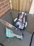 Fietszitje voorop met windscherm - in goede staat, Fietsen en Brommers, Fietsaccessoires | Fietsstoeltjes, Ophalen, Gebruikt, Voorzitje