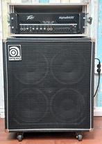 Peavey AlphaBass + Ampeg SVT 410HE 4X10, Ophalen, Zo goed als nieuw, Basgitaar, 100 watt of meer