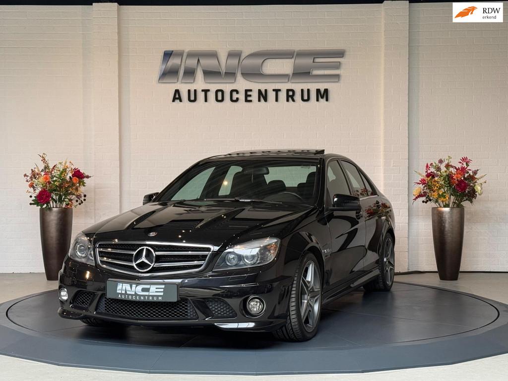 Mercedes-Benz C-klasse AMG C63 2010 Nieuwstaat | Dealer ond., Automaat, Euro 5, Achterwielaandrijving, Zwart