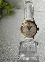 Vintage Caravelle Antimagnetic – mechanisch – jaren 60 – Bul, Gebruikt, Wit, Ophalen of Verzenden, Caravelle