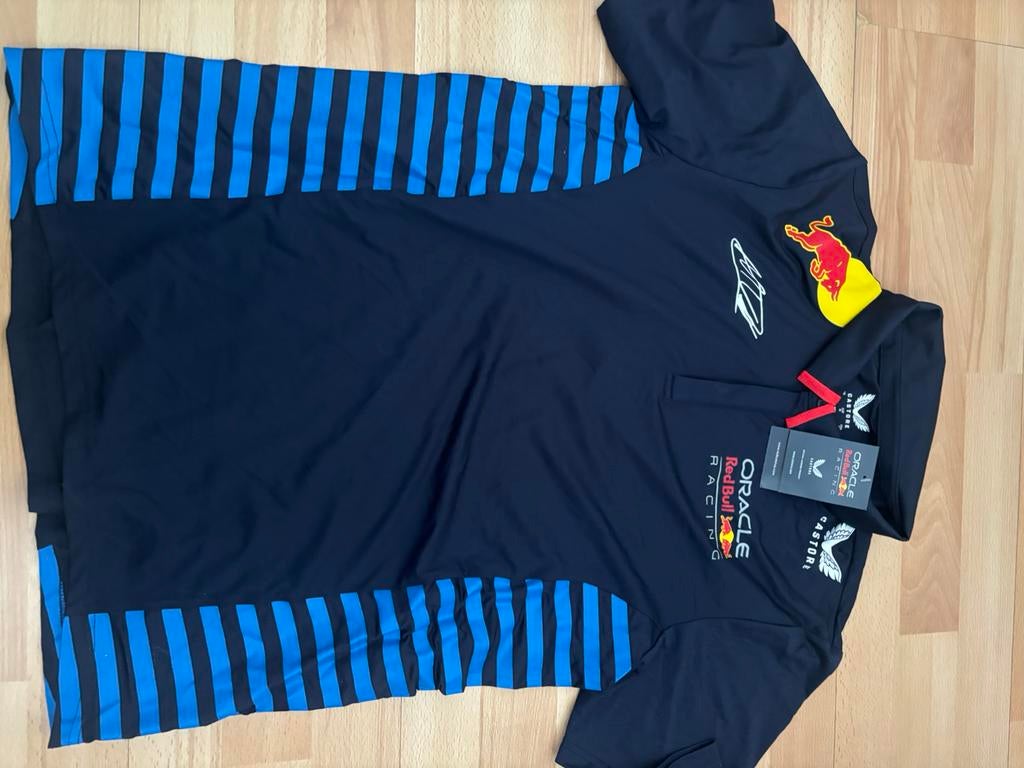 Red Bull Max Verstappen polo maat M, Ophalen of Verzenden, Nieuw, Blauw