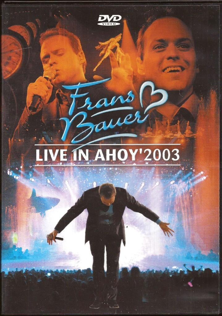 FRANS  BAUER  -  Live in AHOY 2003, Alle leeftijden, Ophalen, Zo goed als nieuw, Muziek en Concerten