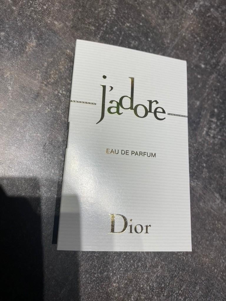 Nieuw sample J'Adore - parfum, Verzenden, Nieuw