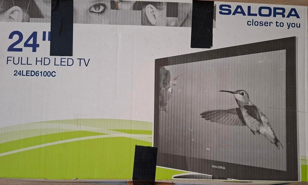 Salora 24" Full HD LED TV, Ophalen of Verzenden, 50 Hz, Overige merken