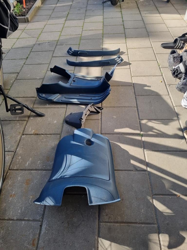 Vespa onderdelen kappenset LX50, Ophalen of Verzenden, Kap, Vespa