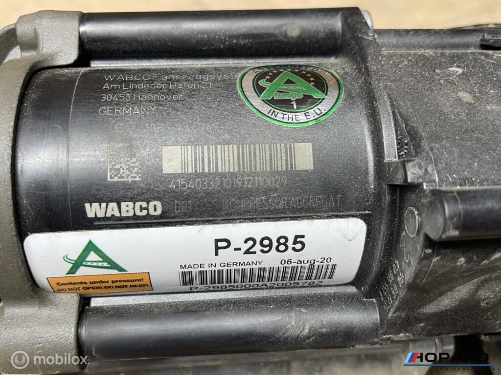 Luchtvering compressor BMW 5 serie F11, Gebruikt, Einsteinlaan 5 rijswijk, Bmw, Ophalen of Verzenden