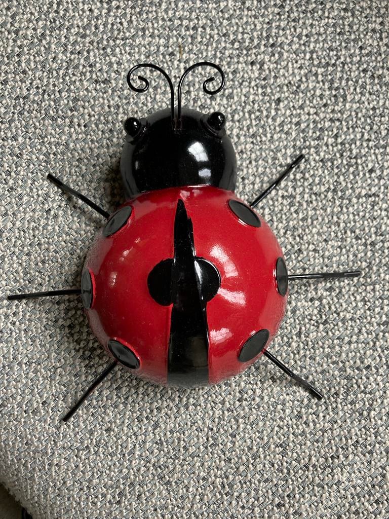 Lieveheersbeestje wanddecoratie, Ophalen of Verzenden, Gebruikt