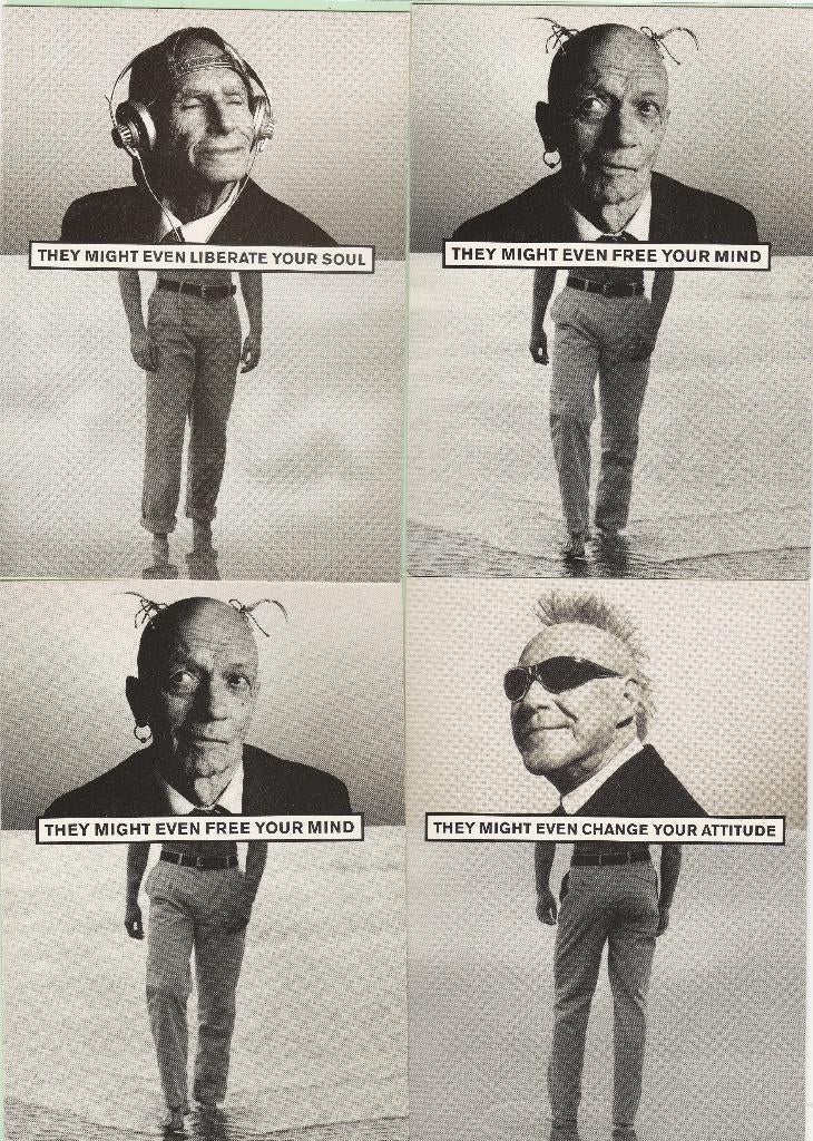 4x Dockers / Levi Strauss Jeans. - mooie reclame kaarten -, Verzamelen, Verzenden, 1980 tot heden, Ongelopen, Cultuur en Media