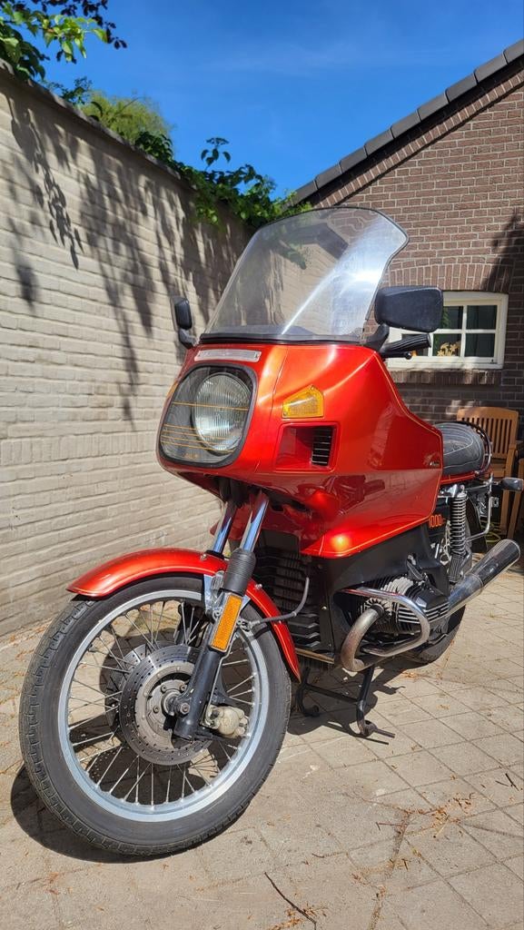 BMW R100/7RT Rood/zwart Bouwj 1979, Motoren, Motoren | BMW, Bedrijf, Toermotor, meer dan 35 kW, 2 cilinders, Motorrijbewijs A