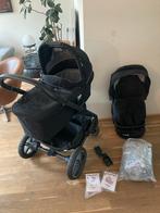 Nuna Mixx kinderwagen met reiswieg -zwart, Gebruikt, Combiwagen, Met reiswieg, Ophalen