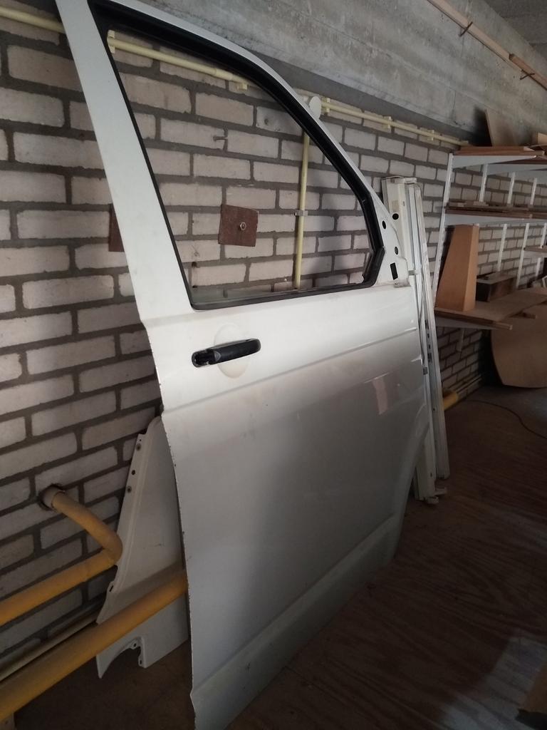 Rechter portier voor VW T5 - Gebruikt, Auto-onderdelen, Carrosserie en Plaatwerk, Ophalen, Gebruikt, Rechts, Volkswagen