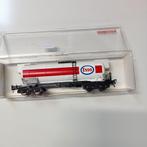 Fleischmann 5470 H0 Ketelwagon rood/wit 'Esso', Wisselstroom, Gebruikt, Fleischmann, Wagon