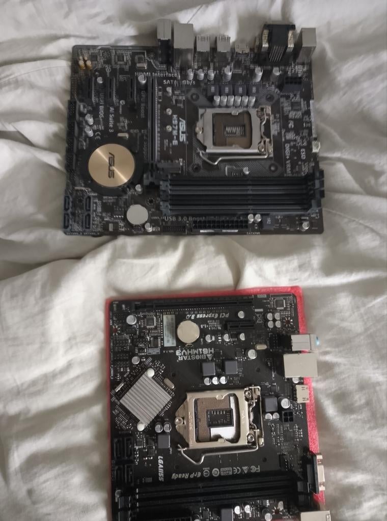 2 moederborden, is te ruil voor I7 4790 lga1150, Computers en Software, Moederborden, Verzenden, DDR3
