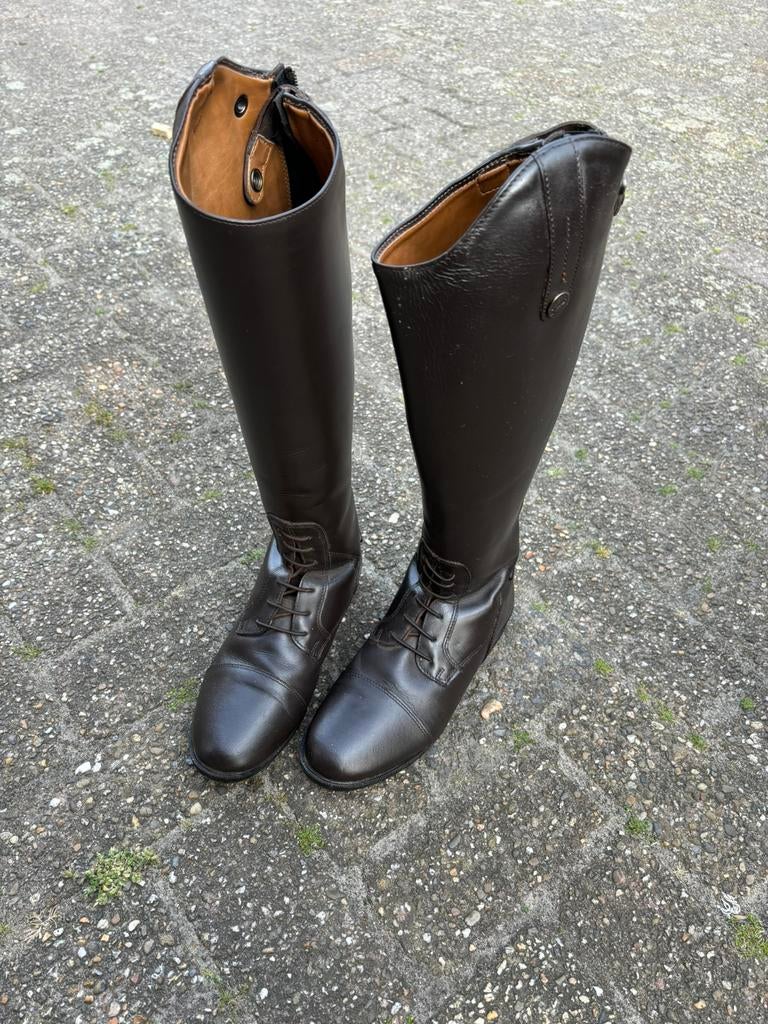 Bruine Horka rijlaarzen maat 39, Dieren en Toebehoren, Paardrijkleding, Dressuur, Ophalen of Verzenden, Zo goed als nieuw, Dames