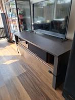 Tv - meubel, houtlook/antraciet, Ophalen of Verzenden, 100 tot 150 cm, Minder dan 100 cm