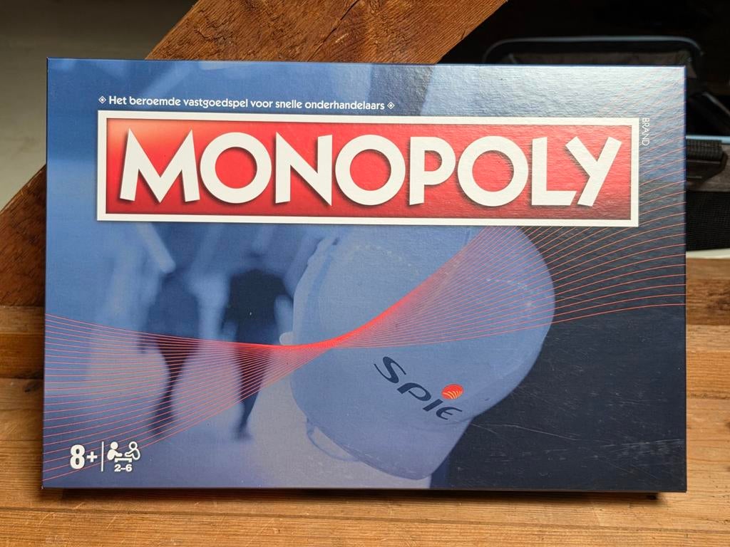 Monopoly " SPIE Nederland " Nette staat & compleet, Ophalen of Verzenden, Zo goed als nieuw