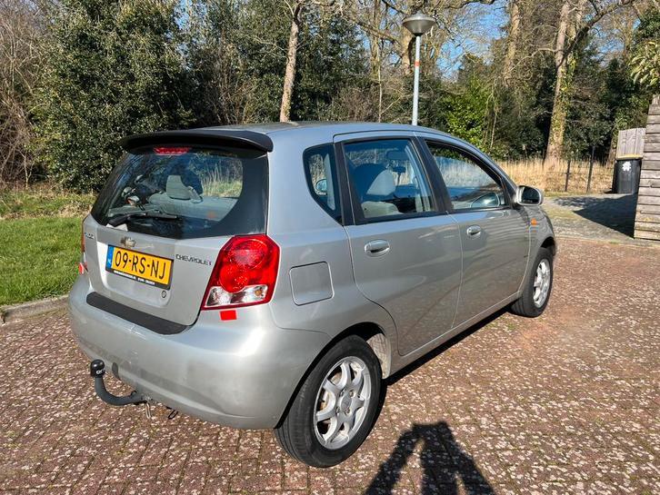 Chevrolet Kalos 1.4 16V 5D AUT 2005 Grijs, Auto's, Chevrolet, Particulier, Kalos, Benzine, D, Hatchback, Automaat, Origineel Nederlands