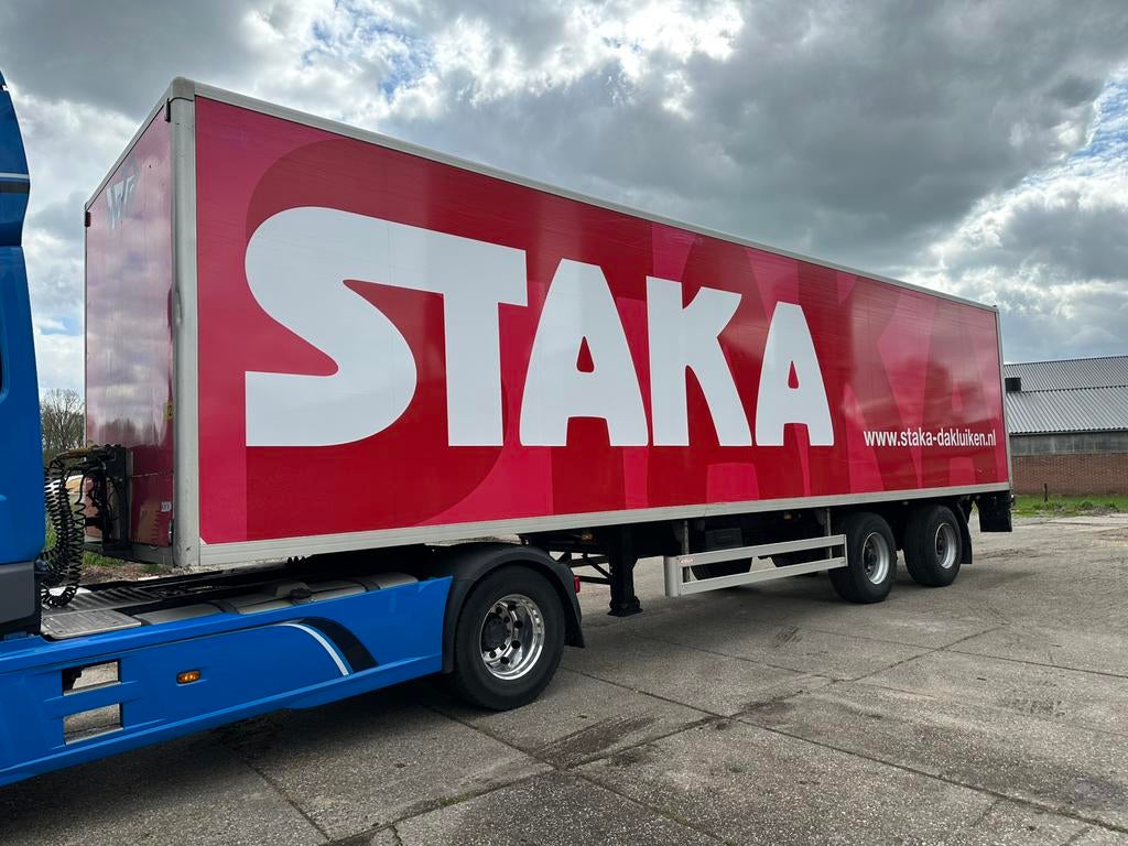 Te Koop. 2 assige Gestuurde PACTON  oplegger, Particulier, Te koop