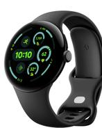 Google Pixel Watch 3 Zwart 45mm Geselad factuur + Garantie, Hartslag, Zwart, Nieuw, Google