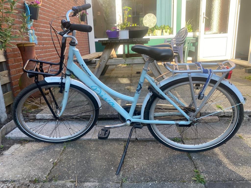 Batavus diva meisjes fiets teab, Fietsen en Brommers, Fietsen | Dames | Omafietsen, Ophalen, Gebruikt, Versnellingen