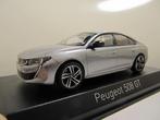 Peugeot 508 GT 2018 1:43 Norev grijs, Hobby en Vrije tijd, Modelauto's | 1:43, Ophalen of Verzenden, Nieuw, Auto, Norev