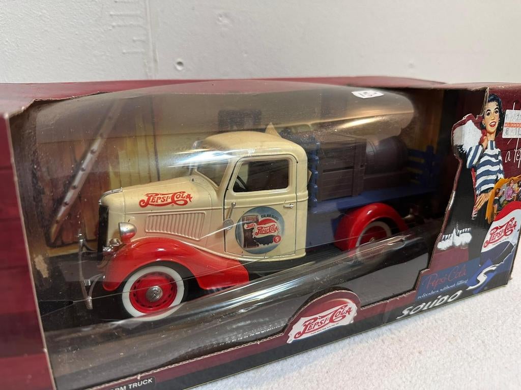 Vintage pepsi cola auto vrachtwagen modelwagen, Ophalen, Gebruikt, Nvt, Nvt