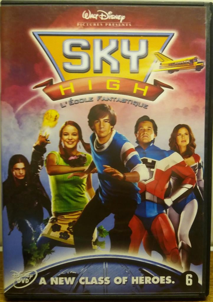Sky High Walt Disney KRASVRIJE DVD, Alle leeftijden, Ophalen of Verzenden, Zo goed als nieuw