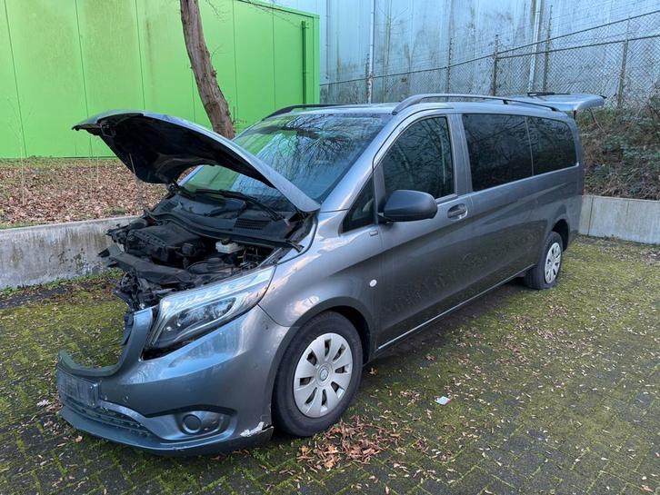 Mercedes-Benz Vito 2.1 114 CDI XL Tourer AUT 2016 Grijs, Auto's, Mercedes-Benz, Particulier, Vito, Diesel, Euro 6, B, MPV, Automaat