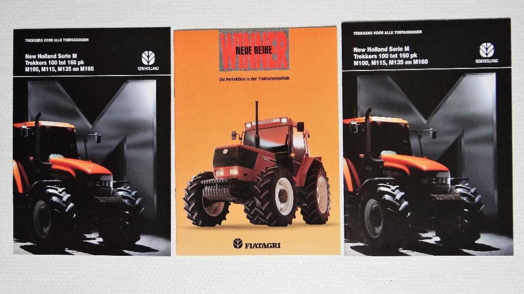fiat / fiatagri / new holland / folder brochure, Ophalen of Verzenden, Nieuw