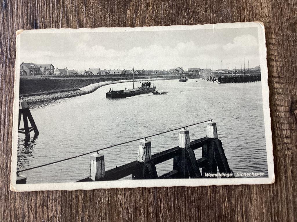 Wemeldinge.  No 2 .  Binnenvaartschepen., Ophalen of Verzenden, 1920 tot 1940, Gelopen, Zeeland
