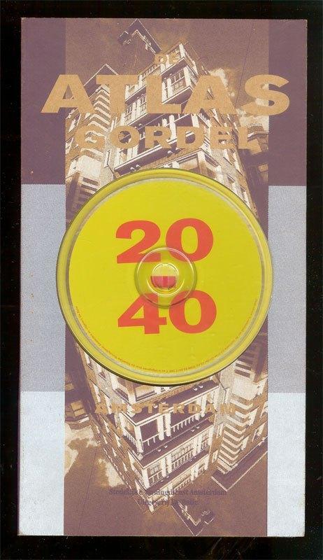 De Atlas Gordel 20-40 + CD-ROM / druk 1 9789066172487, Boeken, Kunst en Cultuur | Architectuur, Zo goed als nieuw, Architecten