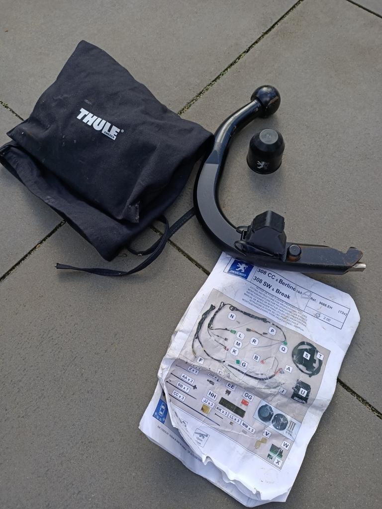 Afneembare trekhaak Peugeot 308 SW, Ophalen