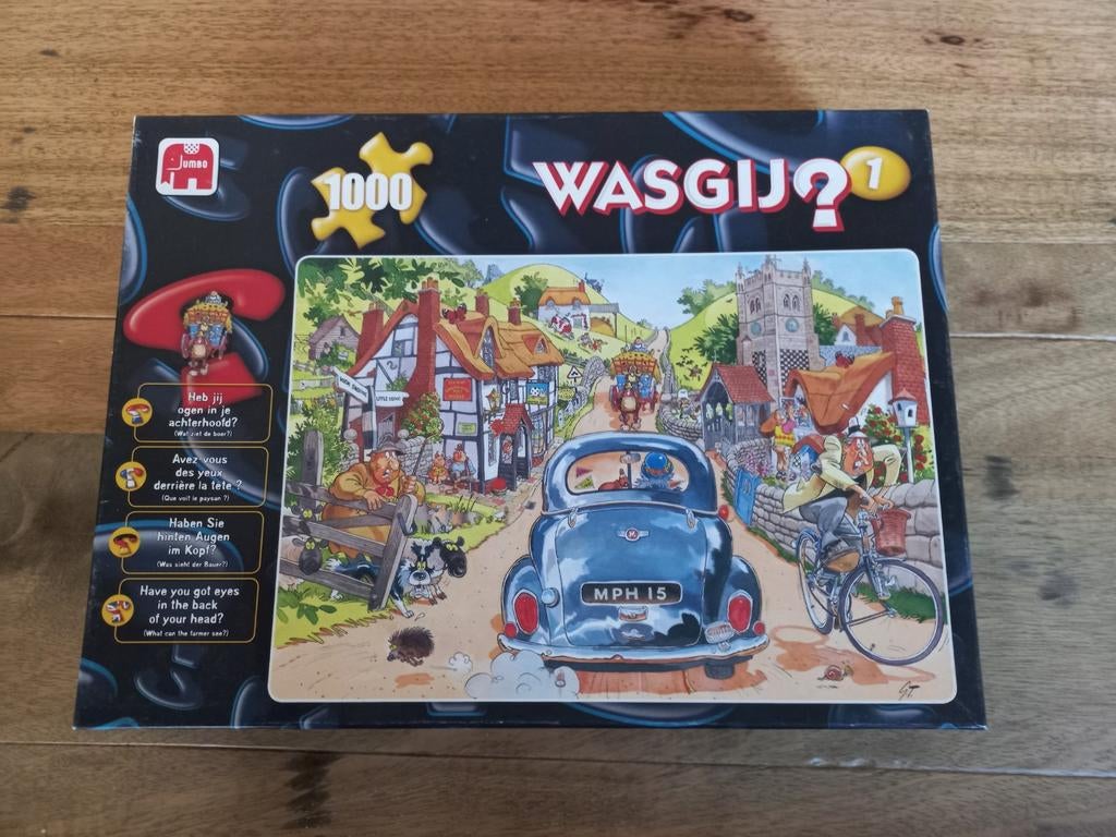 Wasgij 1000 stukjes, Hobby en Vrije tijd, Denksport en Puzzels, Ophalen of Verzenden, 500 t/m 1500 stukjes, Zo goed als nieuw
