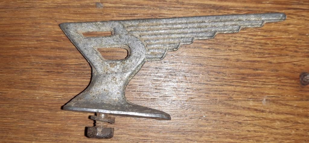 B-Flügel Duitse oldtimer fiets spatbord ornament, Ophalen of Verzenden, Gebruikt, Overige typen, Overige merken