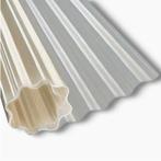 Polyester golfplaat op rol – transparant - gratis op maat!, Kunststof, Overige kleuren, Nieuw, Ophalen of Verzenden