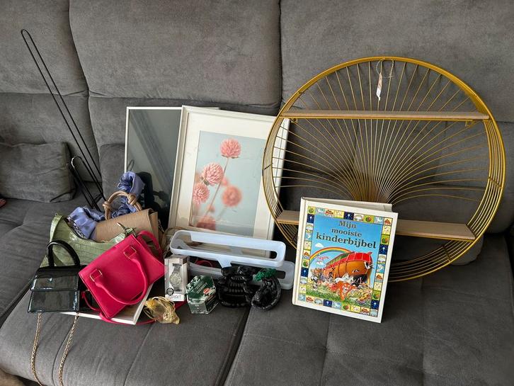 Tas met spullen, Diversen, Rommelmarktspullen, Zo goed als nieuw, Ophalen