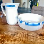 Mooie waskom met kan, Antiek en Kunst, Antiek | Servies los, Ophalen of Verzenden