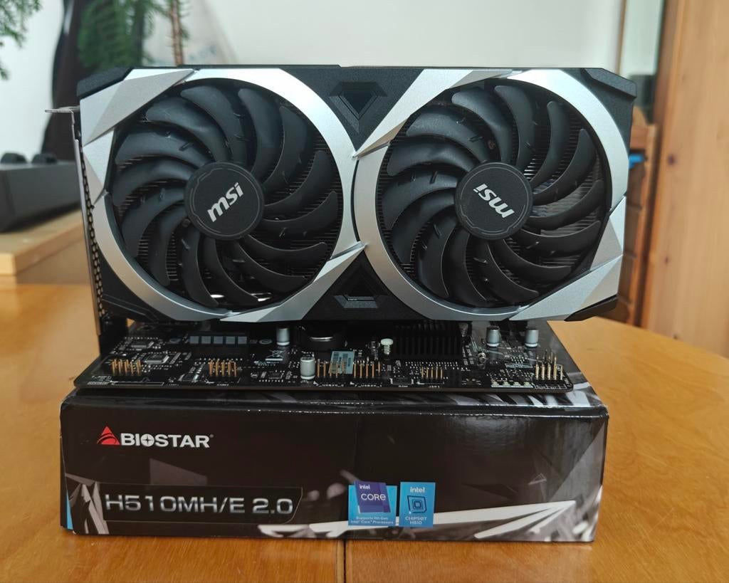 Compleet Moederbord + RAM + Cpu + RX6650XT, Computers en Software, Desktop Pc's, Zo goed als nieuw, Ophalen of Verzenden