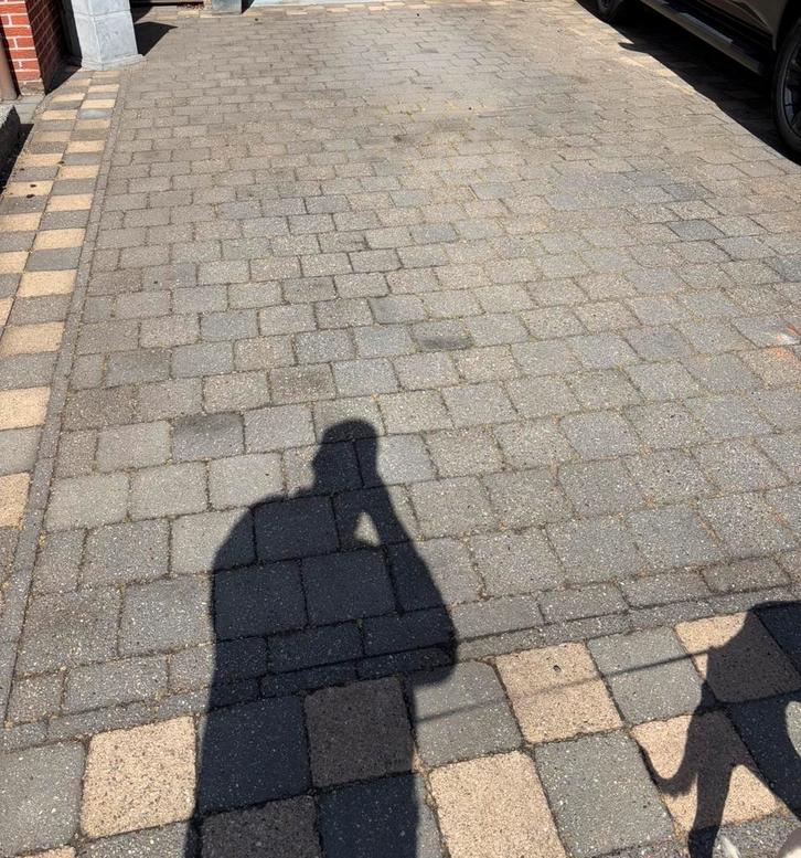 Betonnen opritstenen, Tuin en Terras, Tegels en Klinkers, Gebruikt, Klinkers, Beton, 10 m² of meer, Ophalen of Verzenden