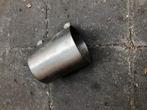Rvs uitlaat passtuk klem 60mm x 80mm, Ophalen of Verzenden, Nieuw