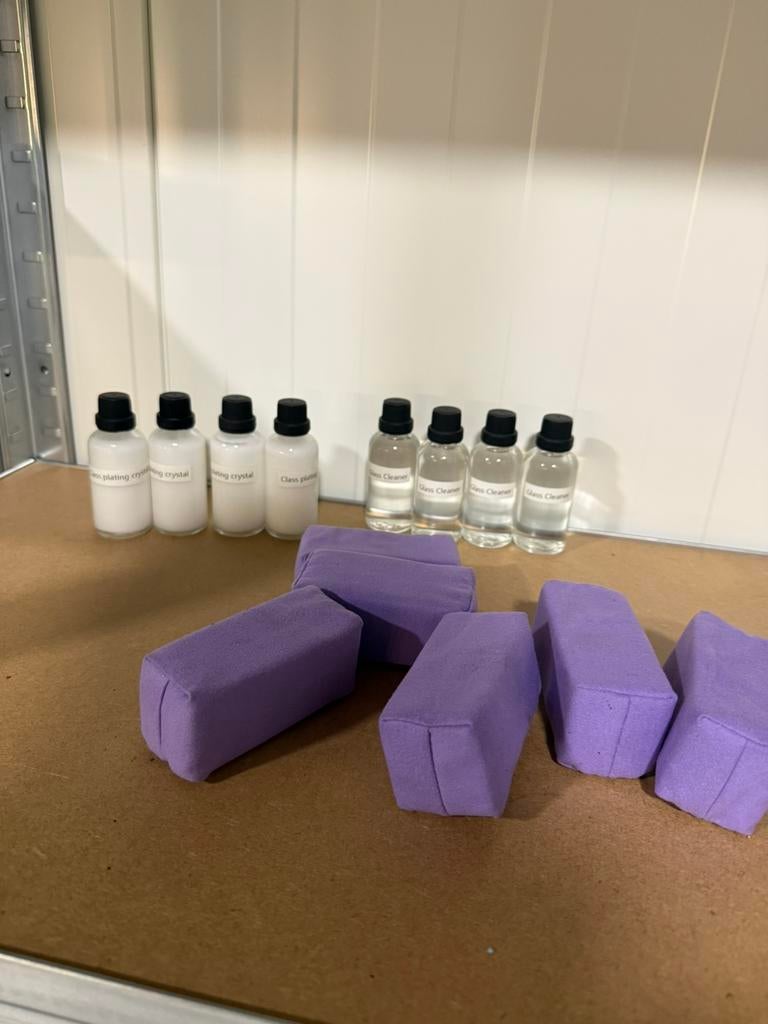 Auto poets spullen, Ophalen